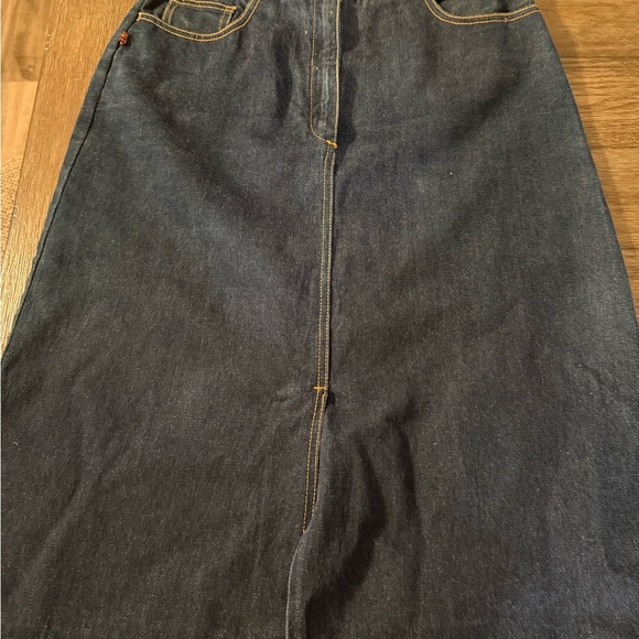 Classic Denim Skirt jordache vintage size 13 - Picture 3 of 10